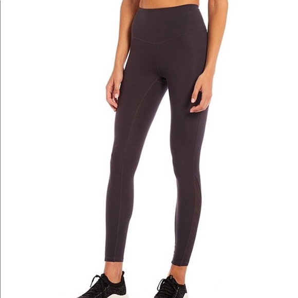 🟦 NWT Active Supreme 28" High Waisted Mesh Panel Leggings - Picture 1 of 2